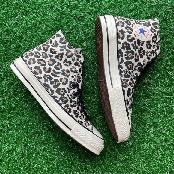 Converse All Star Chuck Taylor Chuck 70 Hi Leopard - Picture 2 of 5